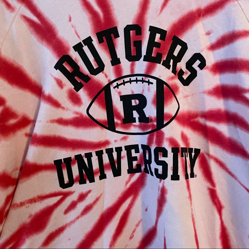 PINK Rutgers Top - Picture 3 of 4